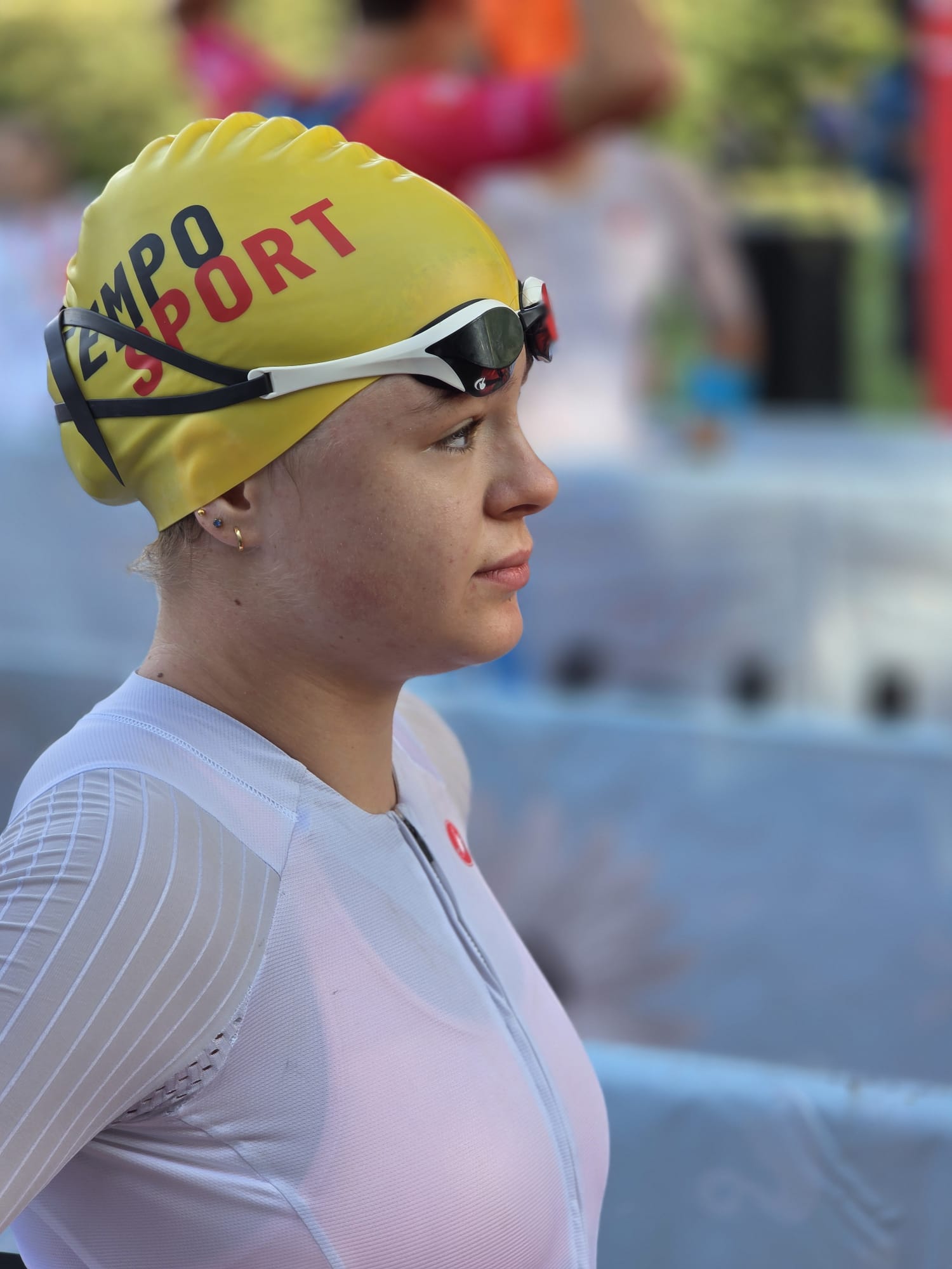 Lia Kapp am Start